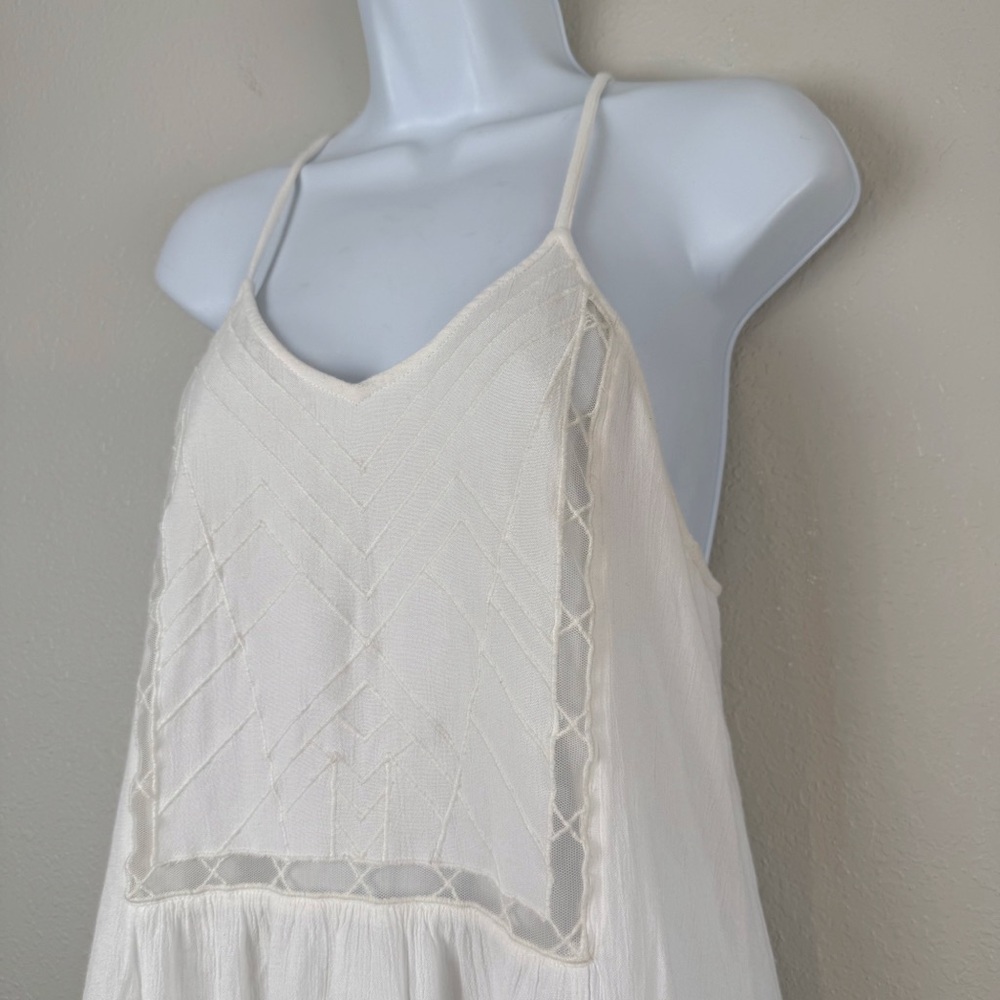 Roxy off white prism pattern mini dress XS - Picture 3 of 10